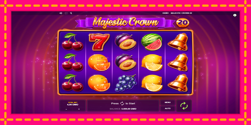 Majestic Crown 20 - thiết bị chơi game với phần thưởng độc đáo, hình ảnh 1