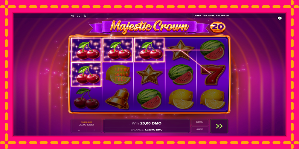 Majestic Crown 20 - thiết bị chơi game với phần thưởng độc đáo, hình ảnh 2