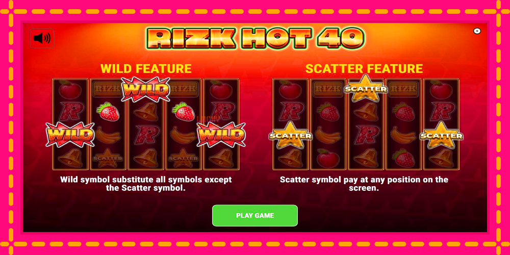 Rizk Hot 40 - thiết bị chơi game với phần thưởng độc đáo, hình ảnh 1