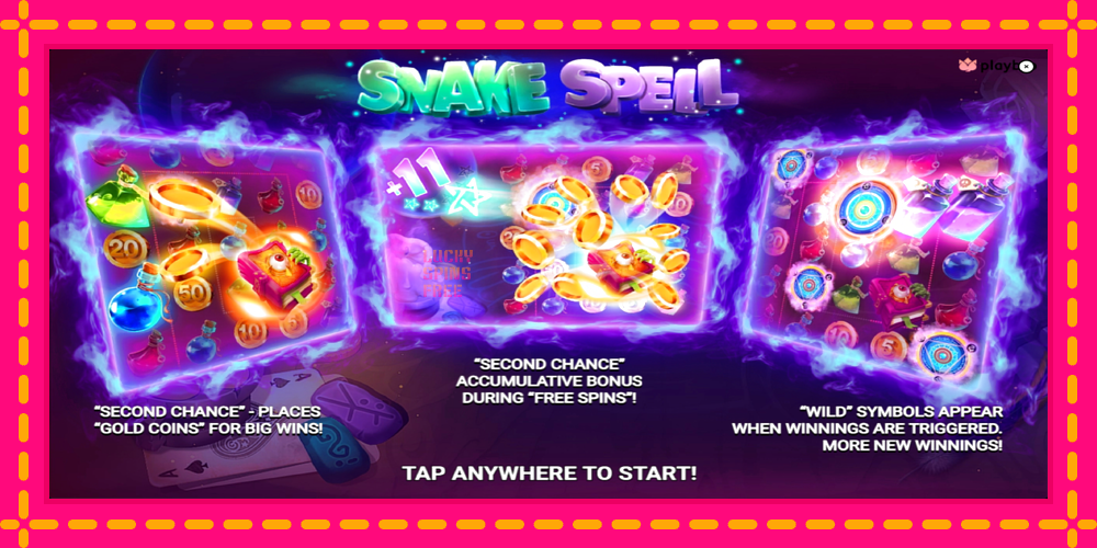 Snake Spell - thiết bị chơi game với phần thưởng độc đáo, hình ảnh 1