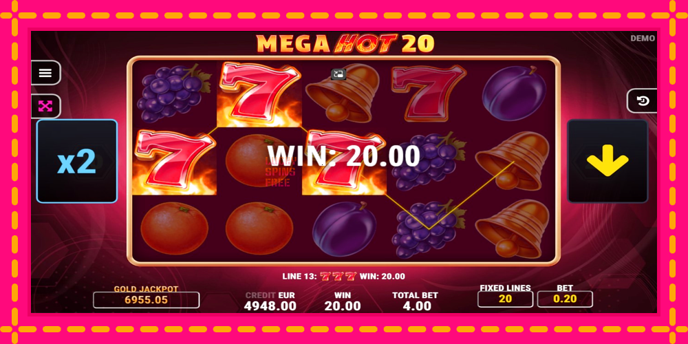 Mega Hot 20 - thiết bị chơi game với phần thưởng độc đáo, hình ảnh 3