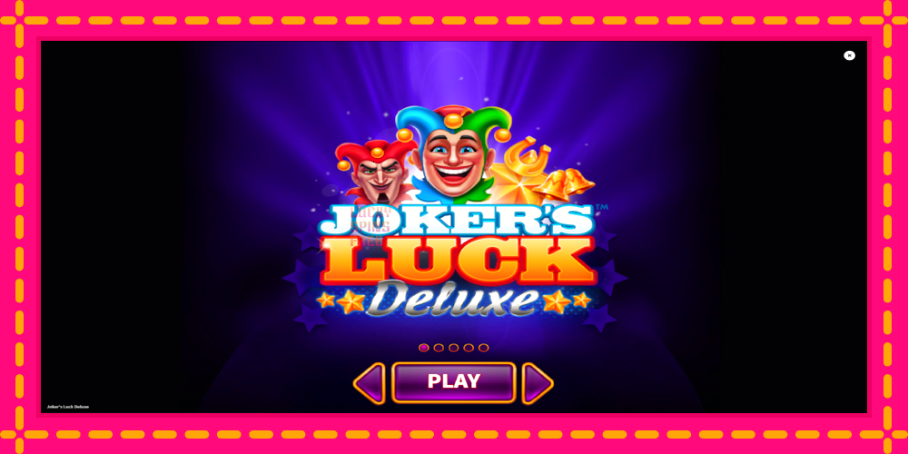 Jokers Luck Deluxe - thiết bị chơi game với phần thưởng độc đáo, hình ảnh 1