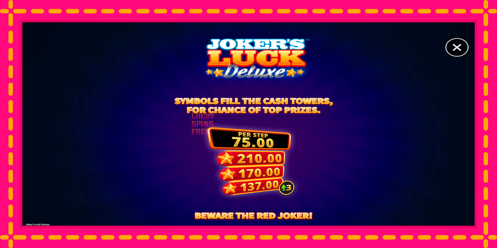 Jokers Luck Deluxe - thiết bị chơi game với phần thưởng độc đáo, hình ảnh 5