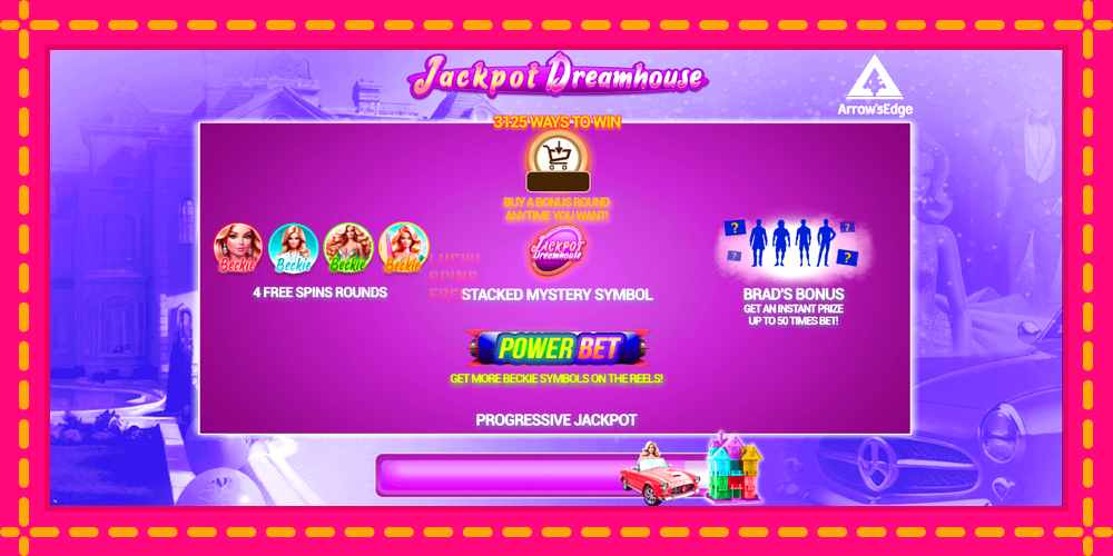 Jackpot Dreamhouse - thiết bị chơi game với phần thưởng độc đáo, hình ảnh 1