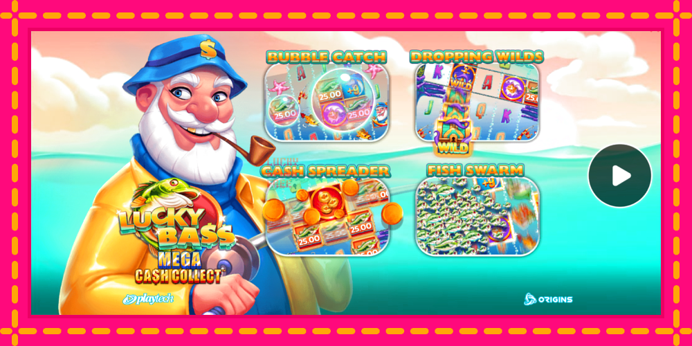 Lucky Bass Mega Cash Collect - thiết bị chơi game với phần thưởng độc đáo, hình ảnh 1