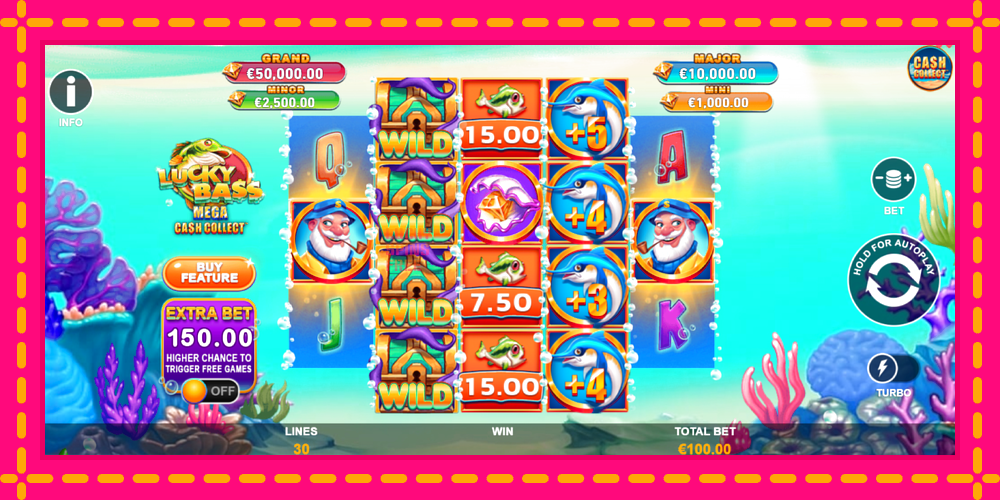 Lucky Bass Mega Cash Collect - thiết bị chơi game với phần thưởng độc đáo, hình ảnh 2