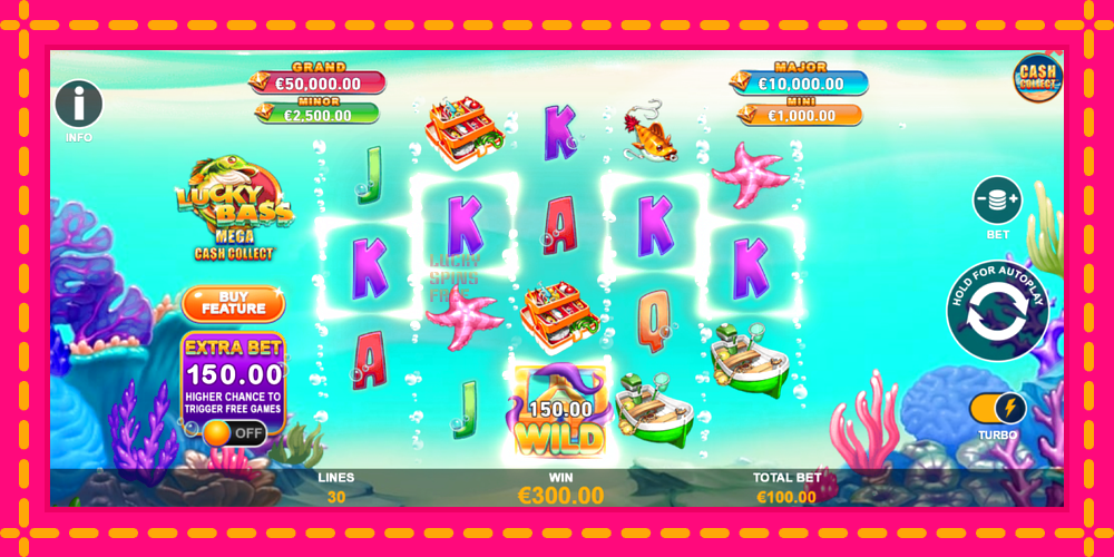 Lucky Bass Mega Cash Collect - thiết bị chơi game với phần thưởng độc đáo, hình ảnh 3