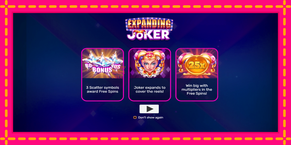 Expanding Joker - thiết bị chơi game với phần thưởng độc đáo, hình ảnh 1