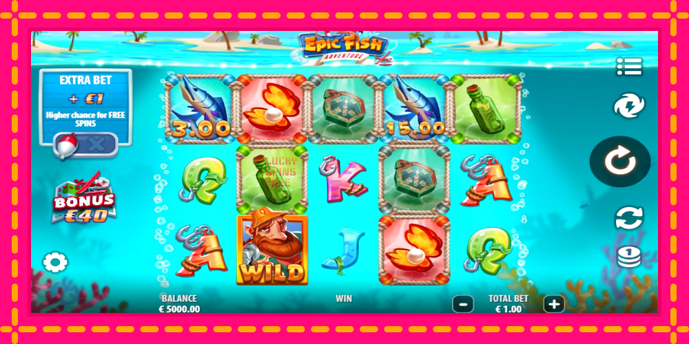 Epic Fish Adventure - thiết bị chơi game với phần thưởng độc đáo, hình ảnh 1