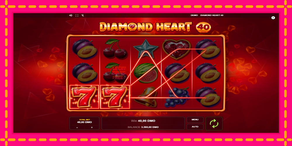 Diamond Heart 40 - thiết bị chơi game với phần thưởng độc đáo, hình ảnh 4