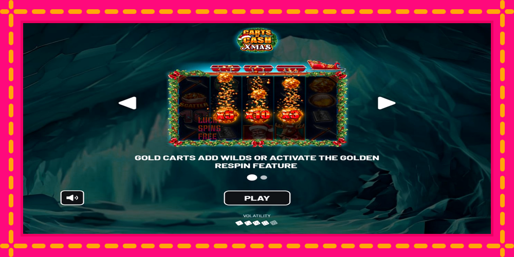 Carts of Cash Xmas - thiết bị chơi game với phần thưởng độc đáo, hình ảnh 1