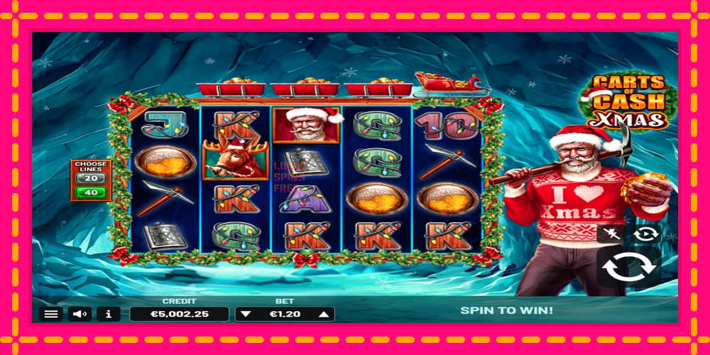 Carts of Cash Xmas - thiết bị chơi game với phần thưởng độc đáo, hình ảnh 2