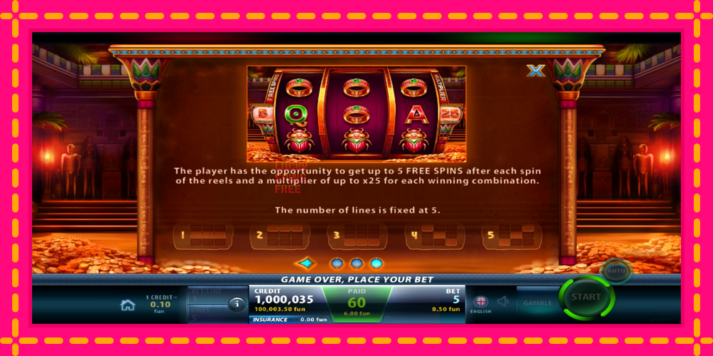 Anubis Spell - thiết bị chơi game với phần thưởng độc đáo, hình ảnh 5