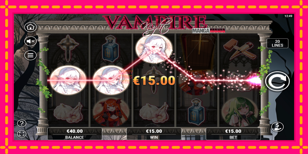 Vampire Night - thiết bị chơi game với phần thưởng độc đáo, hình ảnh 3