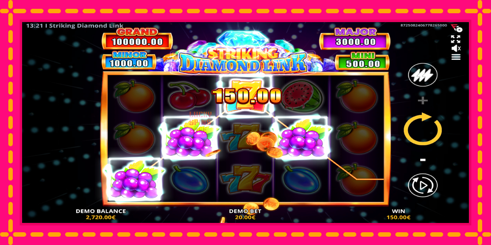 Striking Diamond Link - thiết bị chơi game với phần thưởng độc đáo, hình ảnh 4