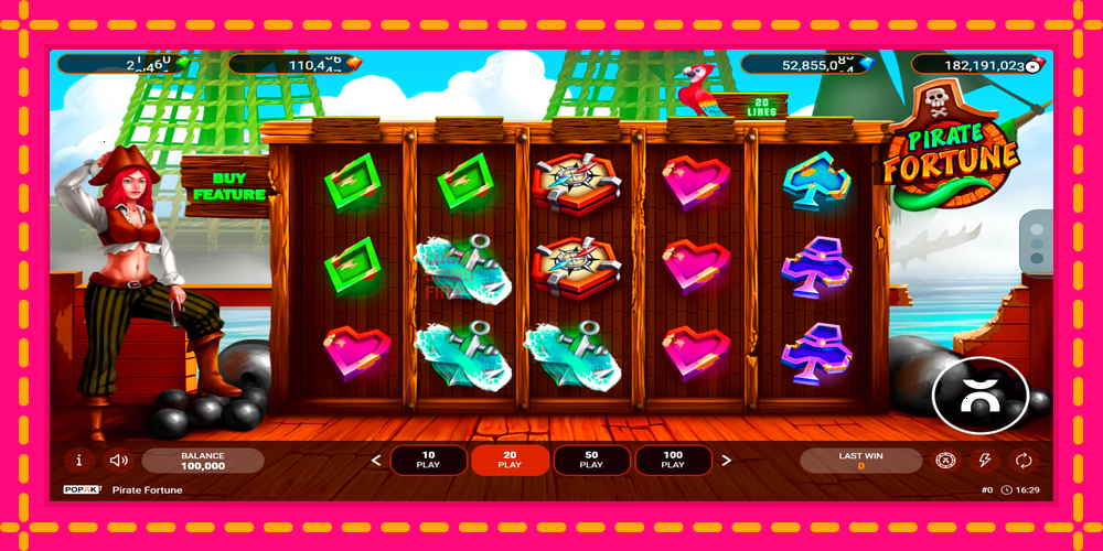 Pirate Fortune - thiết bị chơi game với phần thưởng độc đáo, hình ảnh 1