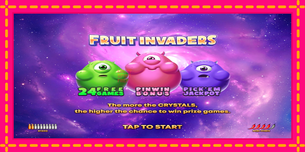 Fruit Invaders - thiết bị chơi game với phần thưởng độc đáo, hình ảnh 1