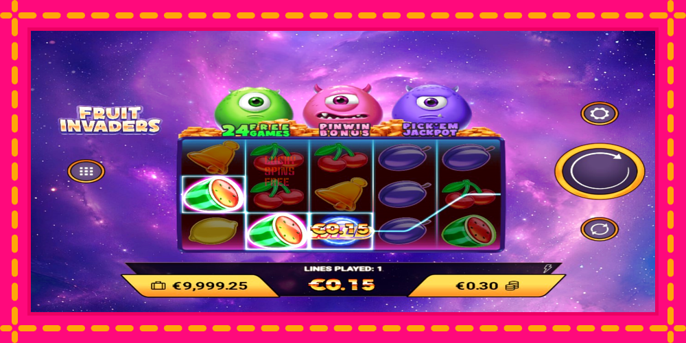 Fruit Invaders - thiết bị chơi game với phần thưởng độc đáo, hình ảnh 3