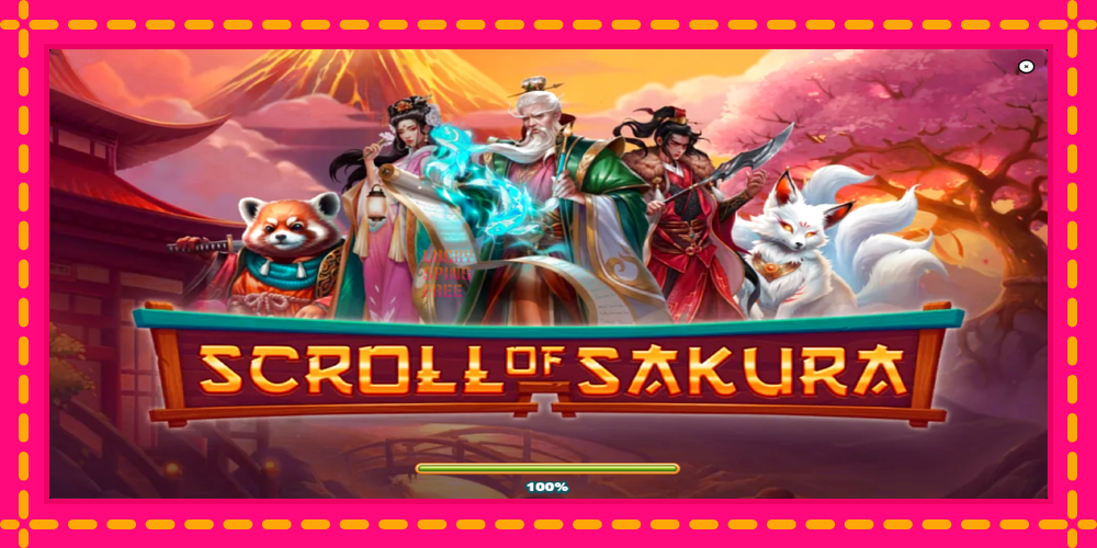 Scroll of Sakura - thiết bị chơi game với phần thưởng độc đáo, hình ảnh 1