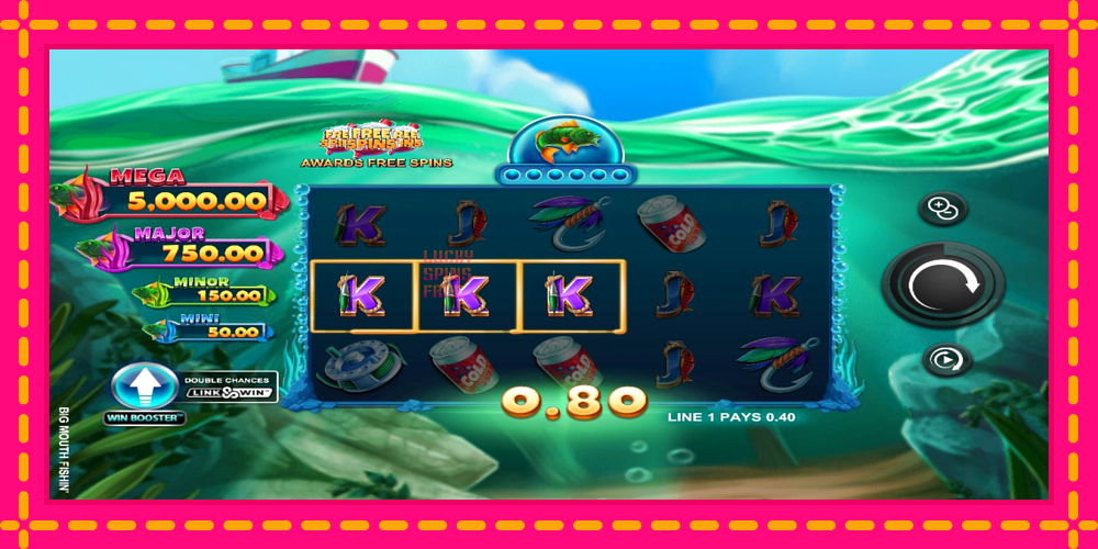 Big Mouth Fishin - thiết bị chơi game với phần thưởng độc đáo, hình ảnh 4