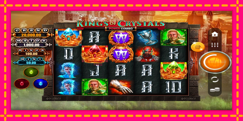 Kings of Crystals - thiết bị chơi game với phần thưởng độc đáo, hình ảnh 1