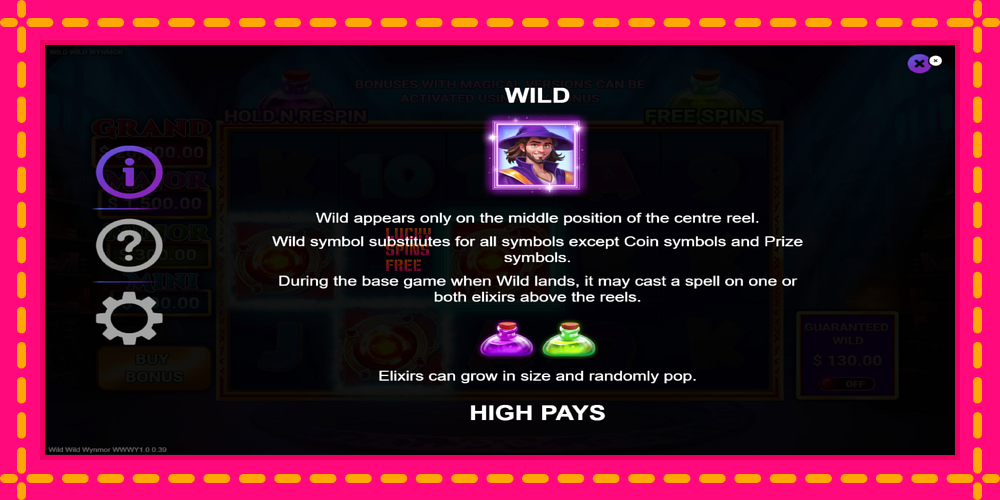 Wild Wild Wynmor - thiết bị chơi game với phần thưởng độc đáo, hình ảnh 5