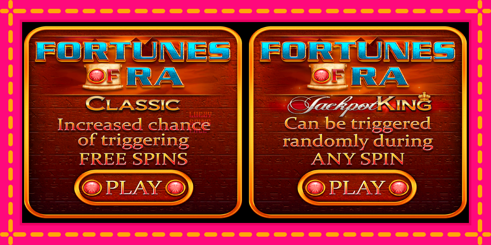 Fortunes of Ra - thiết bị chơi game với phần thưởng độc đáo, hình ảnh 1