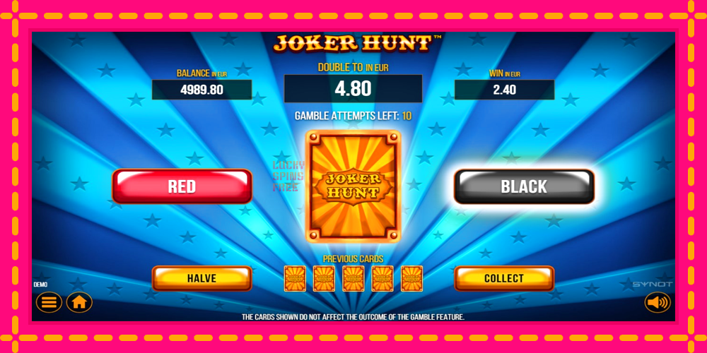 Joker Hunt - thiết bị chơi game với phần thưởng độc đáo, hình ảnh 4