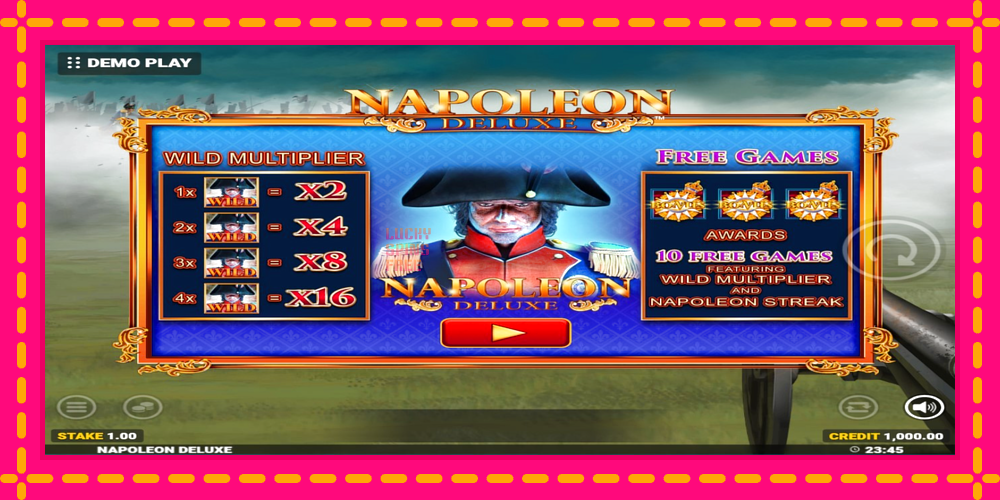 Napoleon Deluxe - thiết bị chơi game với phần thưởng độc đáo, hình ảnh 1