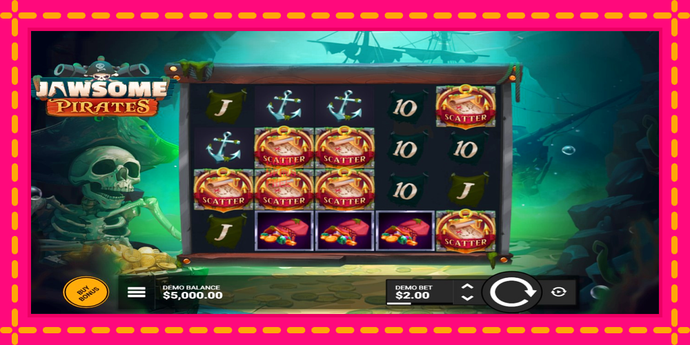 Jawsome Pirates - thiết bị chơi game với phần thưởng độc đáo, hình ảnh 1