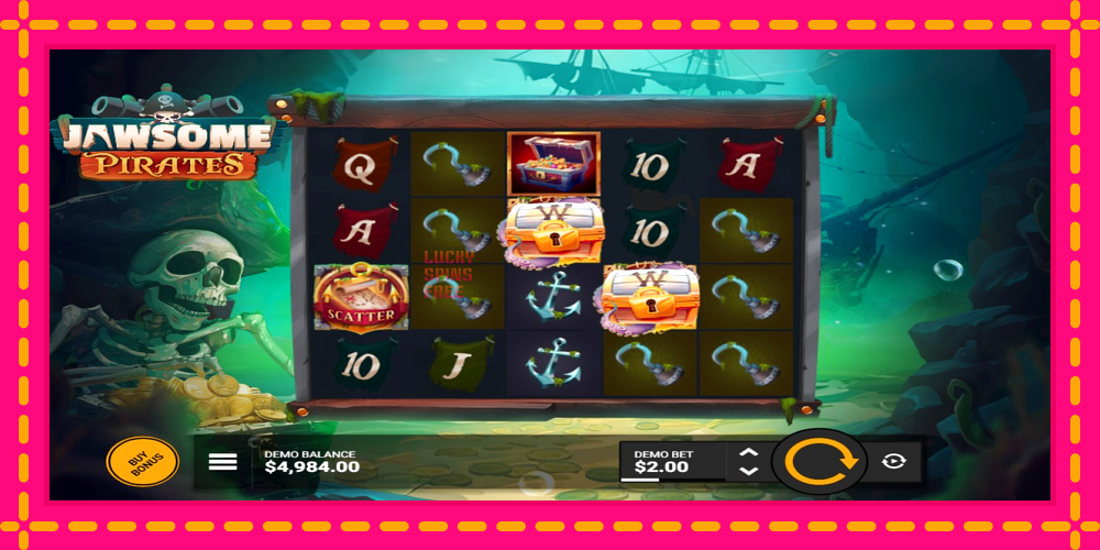 Jawsome Pirates - thiết bị chơi game với phần thưởng độc đáo, hình ảnh 3