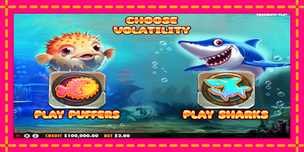 Puffers Vs Sharks - thiết bị chơi game với phần thưởng độc đáo, hình ảnh 1