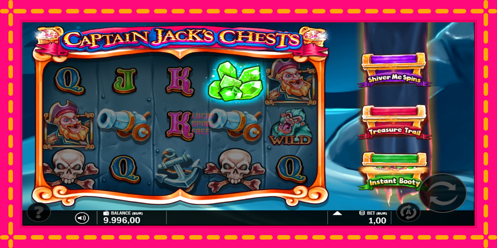 Captain Jacks Chests - thiết bị chơi game với phần thưởng độc đáo, hình ảnh 4