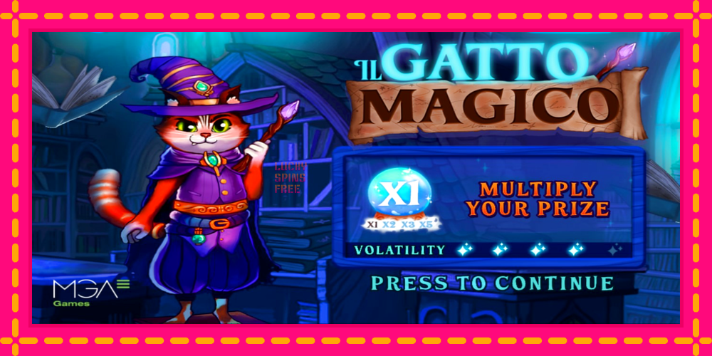 Il Gatto Magico - thiết bị chơi game với phần thưởng độc đáo, hình ảnh 1