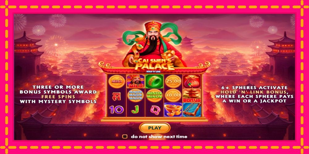 Cai Shens Palace Hold N Link - thiết bị chơi game với phần thưởng độc đáo, hình ảnh 6