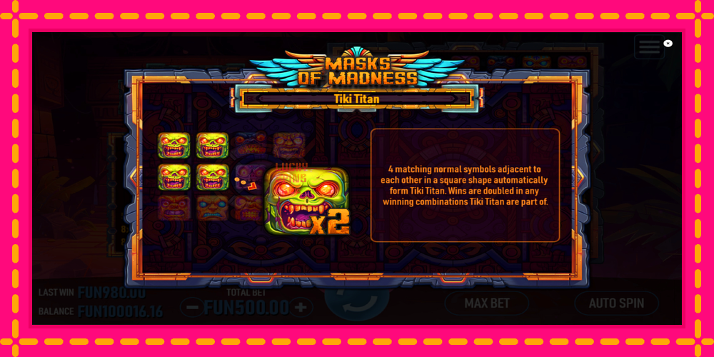 Masks of Madness - thiết bị chơi game với phần thưởng độc đáo, hình ảnh 6