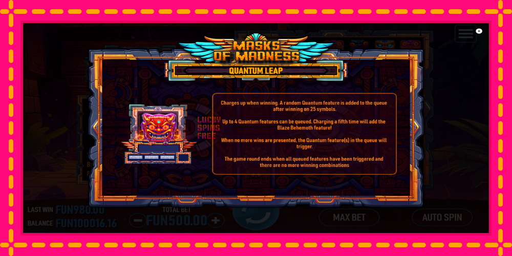 Masks of Madness - thiết bị chơi game với phần thưởng độc đáo, hình ảnh 7