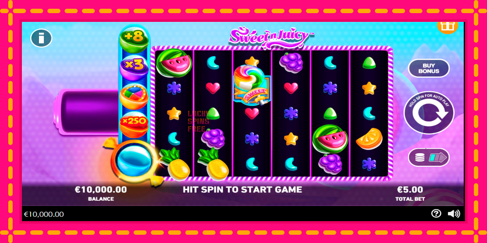 Sweet N Juicy - thiết bị chơi game với phần thưởng độc đáo, hình ảnh 1