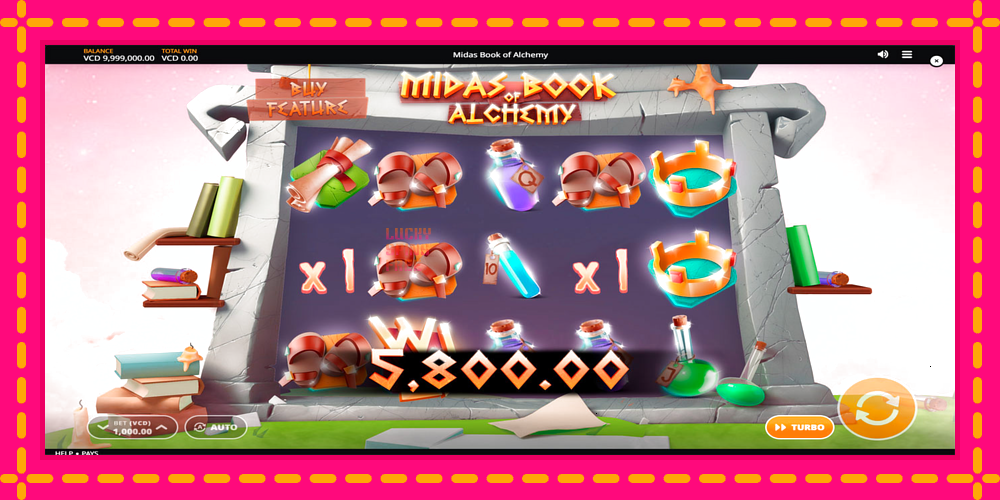 Midas Book of Alchemy - thiết bị chơi game với phần thưởng độc đáo, hình ảnh 4