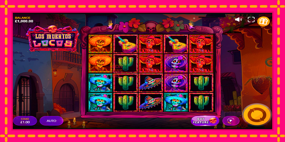 Los Muertos Locos - thiết bị chơi game với phần thưởng độc đáo, hình ảnh 1