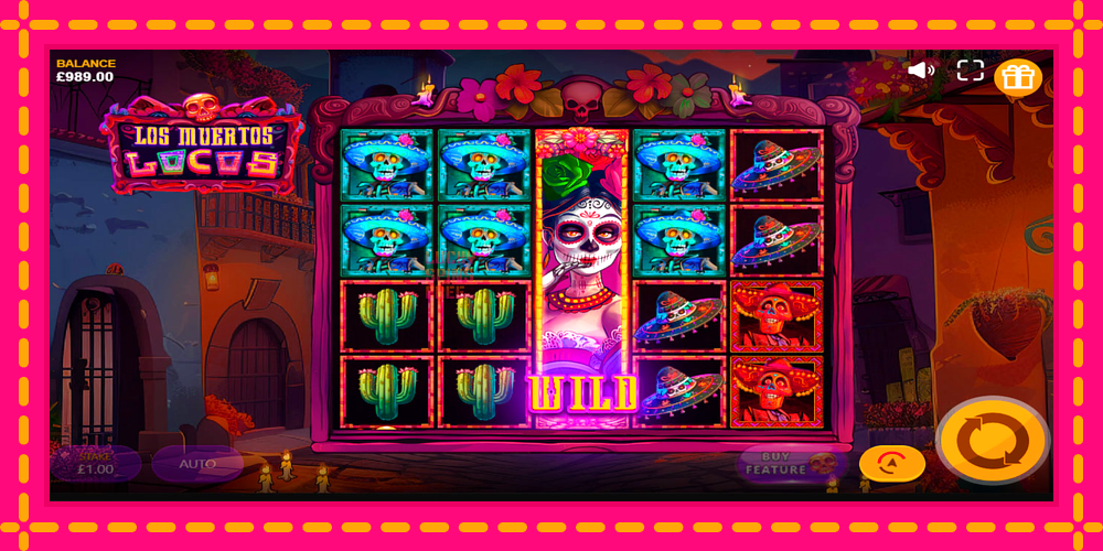 Los Muertos Locos - thiết bị chơi game với phần thưởng độc đáo, hình ảnh 2