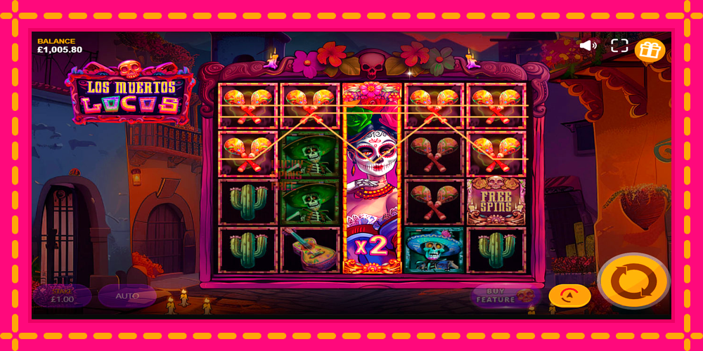 Los Muertos Locos - thiết bị chơi game với phần thưởng độc đáo, hình ảnh 3