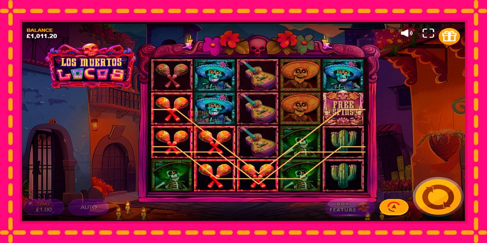 Los Muertos Locos - thiết bị chơi game với phần thưởng độc đáo, hình ảnh 4