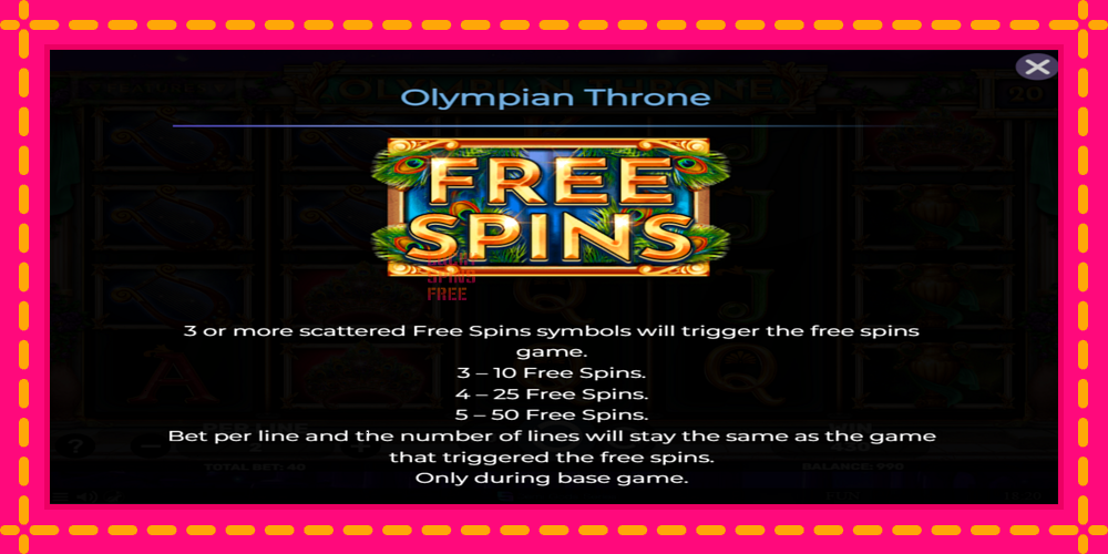 Olympian Throne - thiết bị chơi game với phần thưởng độc đáo, hình ảnh 5