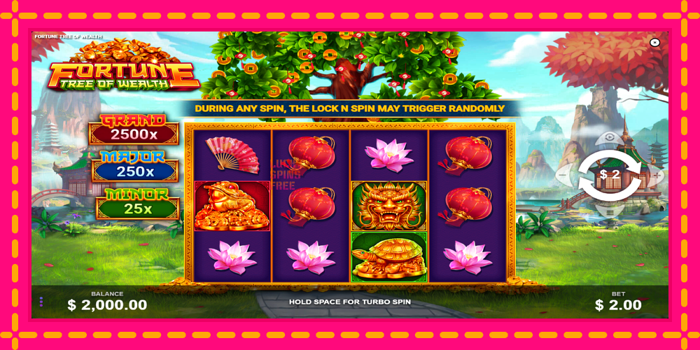 Fortune Tree of Wealth - thiết bị chơi game với phần thưởng độc đáo, hình ảnh 2