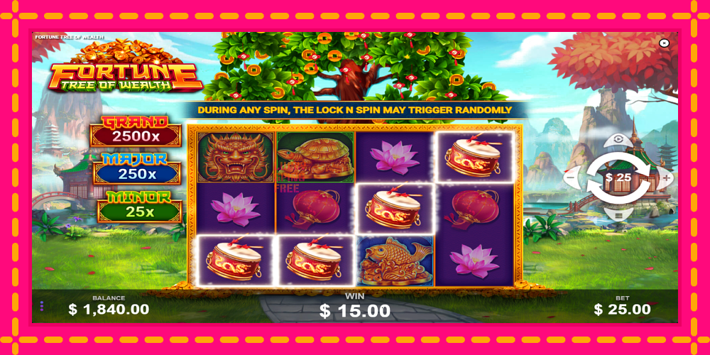 Fortune Tree of Wealth - thiết bị chơi game với phần thưởng độc đáo, hình ảnh 3