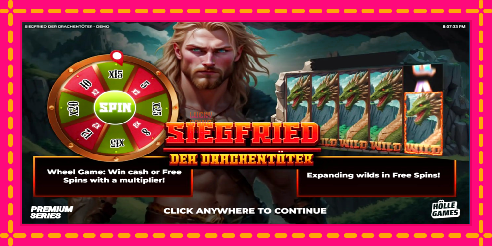 Siegfried der Drachentoter - thiết bị chơi game với phần thưởng độc đáo, hình ảnh 1