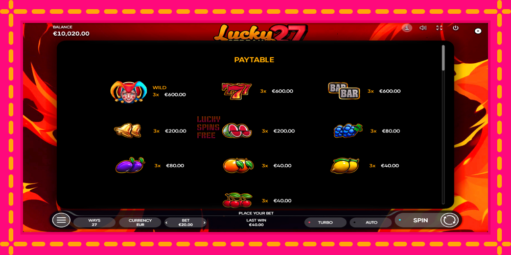 Lucky Streak 27 - thiết bị chơi game với phần thưởng độc đáo, hình ảnh 5