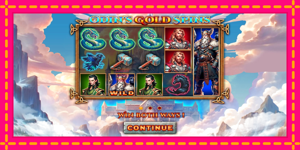 Odins Gold Spins - thiết bị chơi game với phần thưởng độc đáo, hình ảnh 1