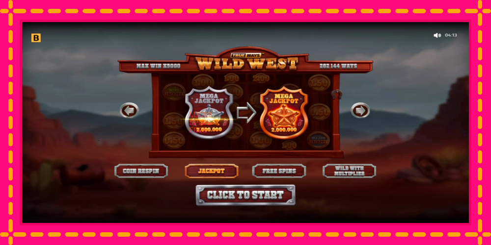 Wild West Trueways - thiết bị chơi game với phần thưởng độc đáo, hình ảnh 1